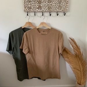 H&M Slim Fit T-shirts (set of 2)